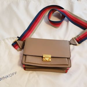 Christy Medium Shoulder Bag With Guitar Strap